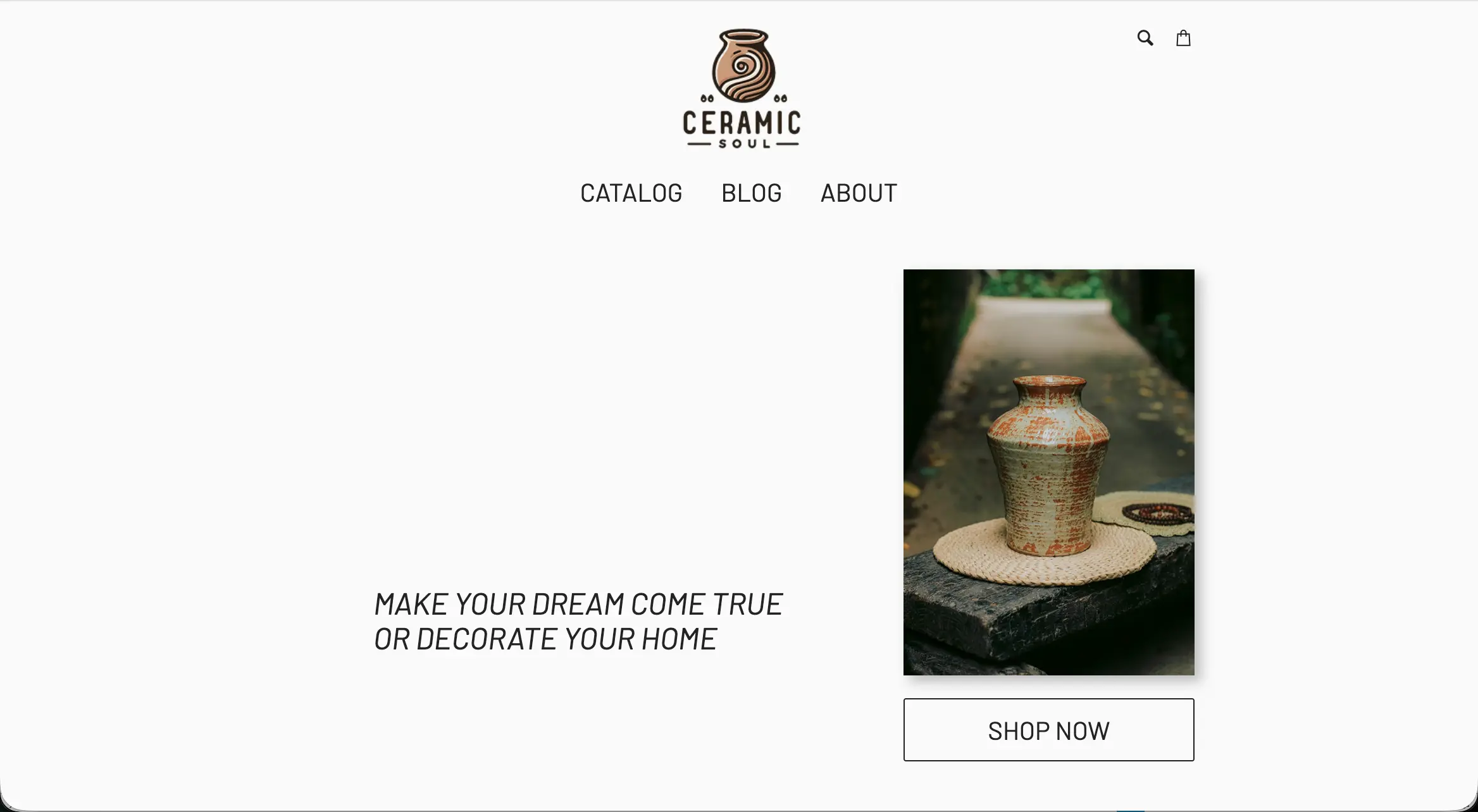 ceramic soul website image